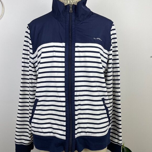 Ralph Lauren Active Cotton Full Zip Sweater - Picture 1 of 10